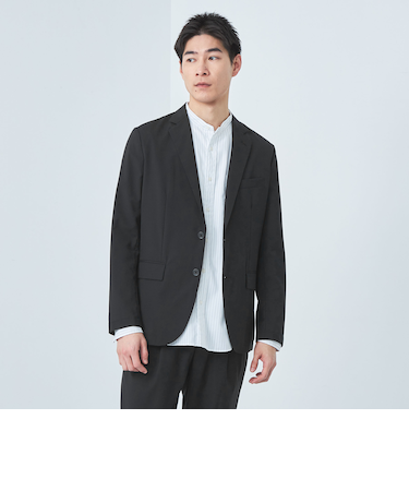 ウォッシャブルトロ ナロー ジャケット -ストレッチ・防シワ-