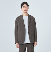 ウォッシャブルトロ ナロー ジャケット -ストレッチ・防シワ-