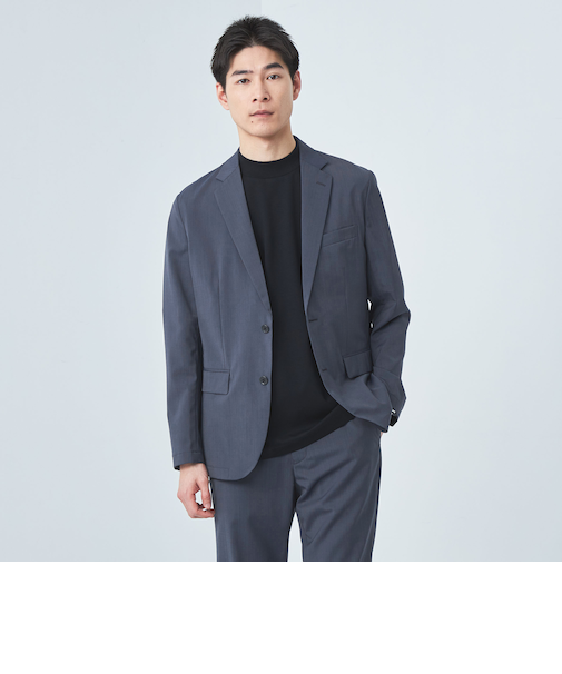 ウォッシャブルトロ ナロー ジャケット -ストレッチ・防シワ-