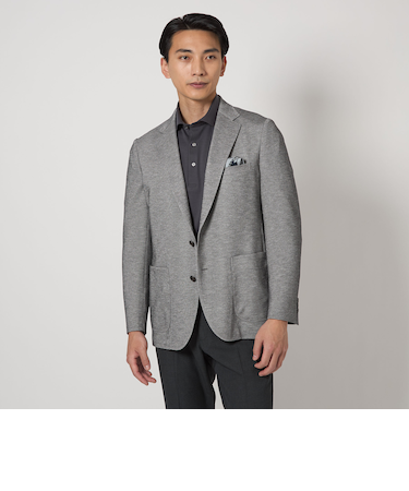 ポリエステル ジャージ カノコ 2B ジャケット -ウォッシャブル・ストレッチ・吸水速乾-