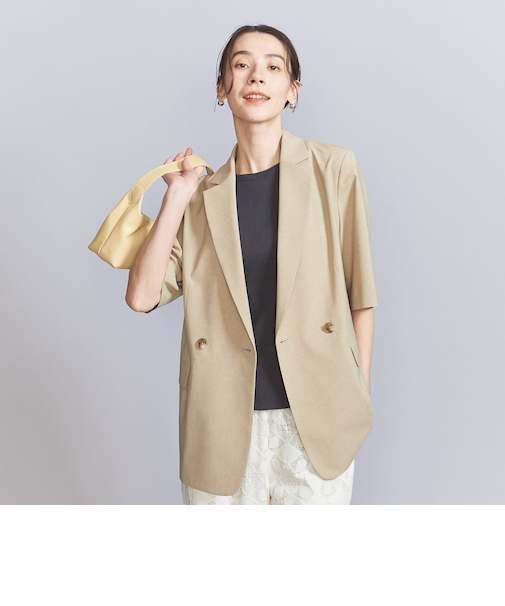 ハーフスリーブ ジャケット