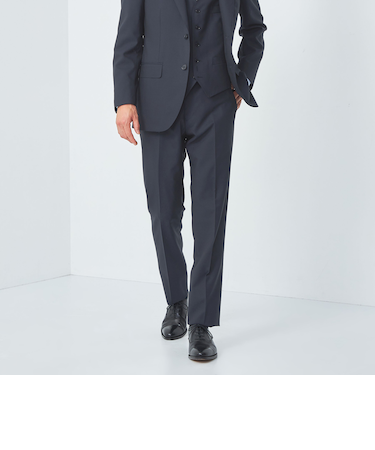 REDA トロピカルムジ スリム ノープリーツ スーツパンツ