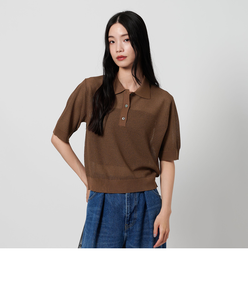 メッシュ ポロニット -ウォッシャブル-