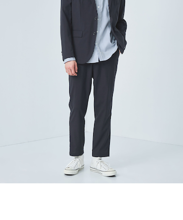 ウォッシャブルトロ ナロー 9分丈 ユーティリティパンツ S1 -ストレッチ・防シワ-