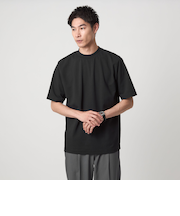 Somarti カノコ クルーネック Tシャツ -遮熱・UVカット・吸水速乾-