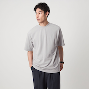 Somarti カノコ クルーネック Tシャツ -遮熱・UVカット・吸水速乾-