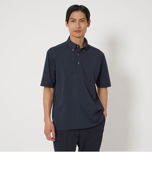 Primeflex D/T メッシュ ボタンダウン ポロシャツ -ストレッチ・吸水速乾・通気性-