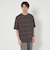 コットン ボーダー クルーネック Tシャツ