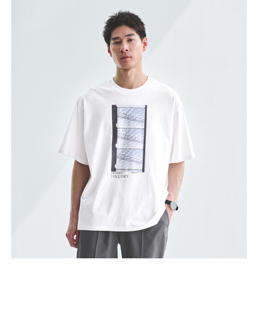 【別注】＜TOKYO SEQUENCE×FRUIT OF THE LOOM＞GLR プリントTシャツ