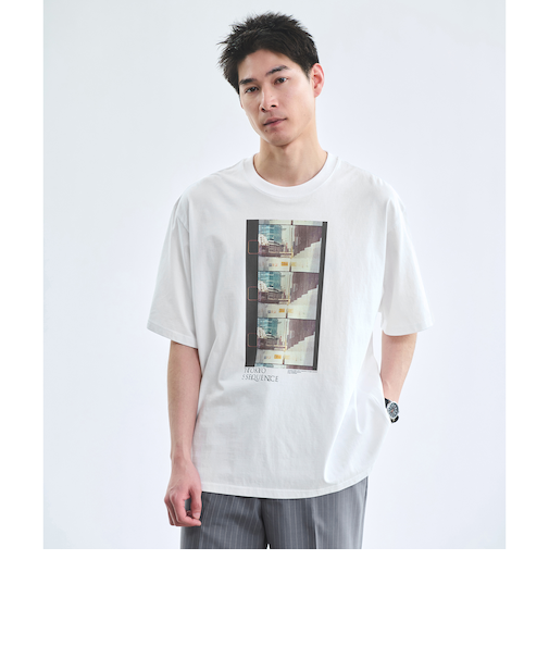 【別注】＜TOKYO SEQUENCE×FRUIT OF THE LOOM＞GLR プリントTシャツ