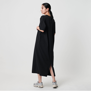 【別注】＜THOUSAND MILE＞ハーフスリーブワンピース UVカット/はっ水