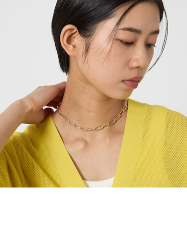 ＜CITEN＞ニュアンスチェーンマンテルネックレス