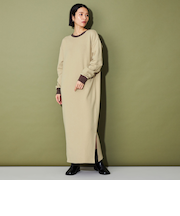 ＜CITEN＞リンガースウェットワンピース