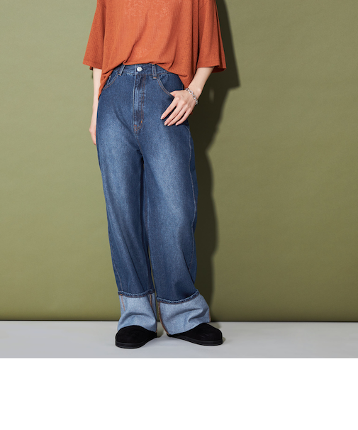 <CITEN>ロールアップデニム