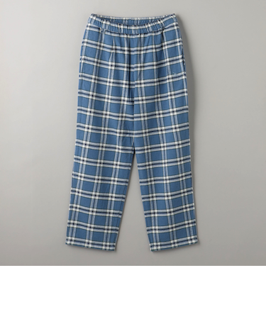 ＜CGS.＞ オーガニックコットン フランネル チェック バギー パンツ