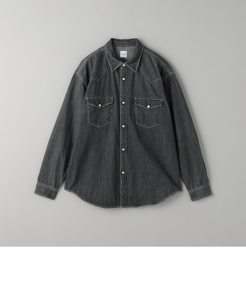 ＜CGS.＞ オーガニック ブラックデニム  ウエスタン シャツ