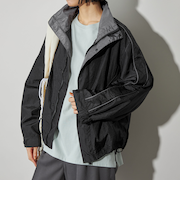 ＜CITEN＞レトロラインナイロンブルゾン