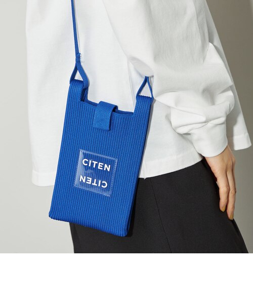 CITEN＞CITENニットクリアロゴミニショルダーバッグ｜ユナイテッド