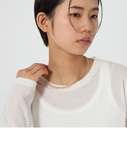 ＜CITEN＞ダブルチェーンネックレス