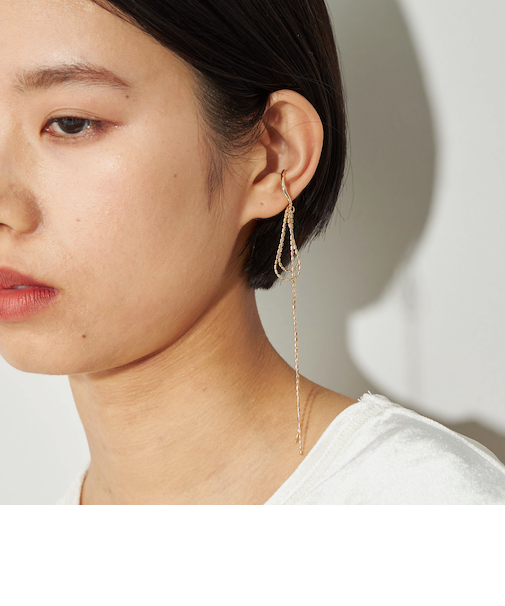 <CITEN>リボンイヤーカフ