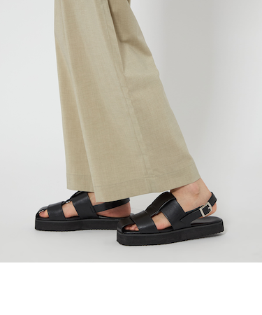 ＜CITEN＞スクエアフィッシャーマンサンダル