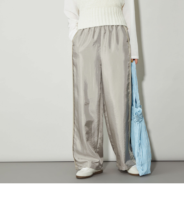 ＜CITEN＞ラインディティールイージーパンツ