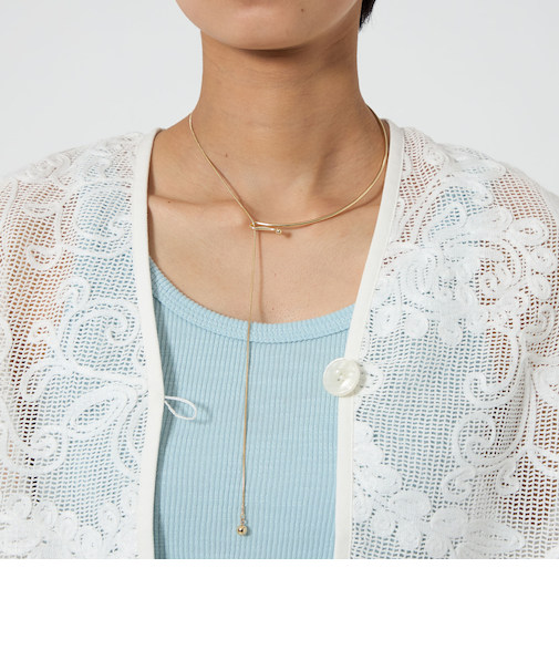 ＜CITEN＞フックモチーフネックカフ