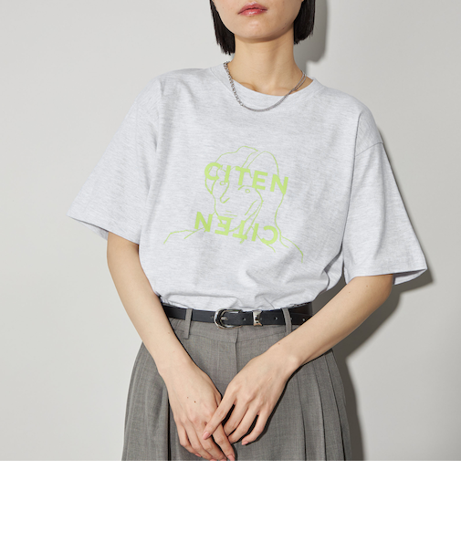 ＜CITEN＞CONVENIENCE YOUNG × CITEN グラフィックT シテンGY