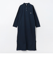 ＜CITEN＞ポロエリロングワンピース