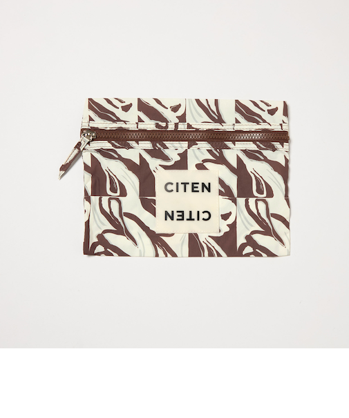 ＜pinmyself×CITEN＞フラットポーチ