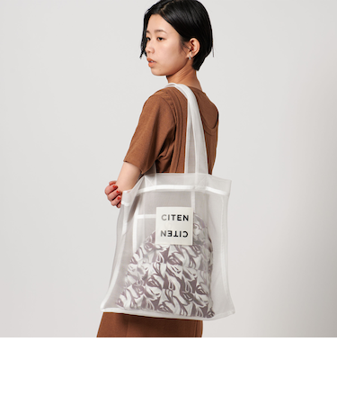 ＜pinmyself×CITEN＞メッシュトートバッグ