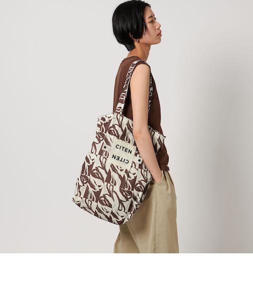 ＜pinmyself×CITEN＞くるくるパッチントートバッグ