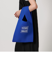 ＜CITEN＞CITENサマーニットクリアロゴショッパー
