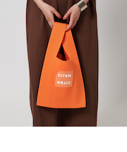 ＜CITEN＞CITENサマーニットクリアロゴショッパー