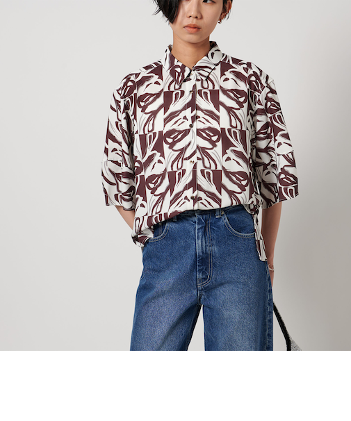 ＜pinmyself×CITEN＞ハーフスリーブシャツ