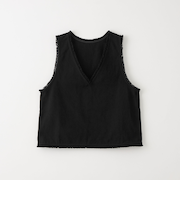 ＜CITEN＞フリンジVネックベスト