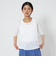 ＜CITEN＞エッセンシャルシアーハーフスリーブユルT