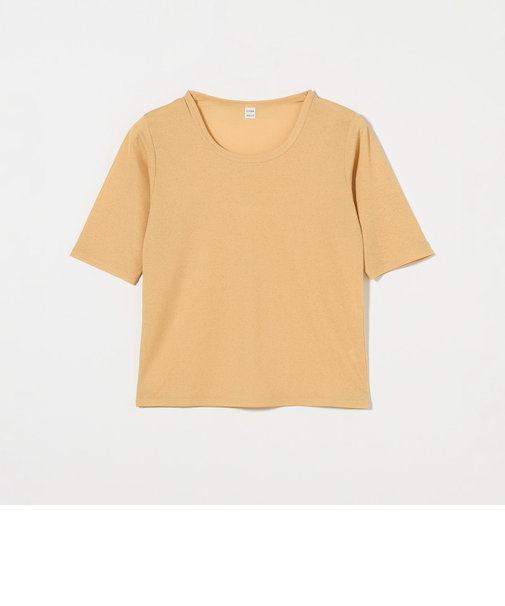 ＜CITEN＞エッセンシャルシアーハーフスリーブユルT