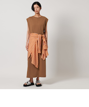 ＜CITEN＞タックデザインカットワンピース