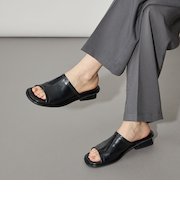 ＜CITEN＞カバードミュールサンダル