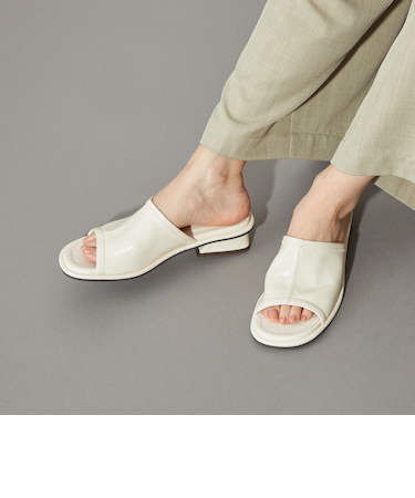 ＜CITEN＞カバードミュールサンダル