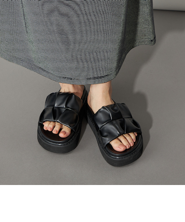 <CITEN>シャーリングフットベッドサンダル