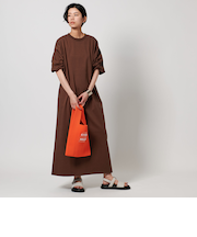 ＜CITEN＞ソデギャザーカットワンピース