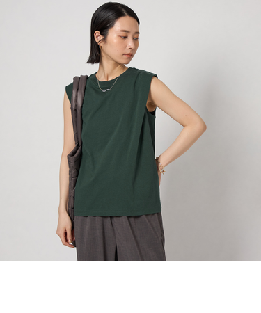 CITEN＞タックノースリーブトップ