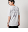 ＜pinmyself×CITEN＞グラフィックTシャツライトグレー