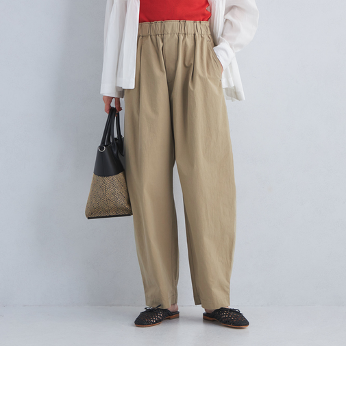 ［size SHORTあり］イージー カーブ パンツ