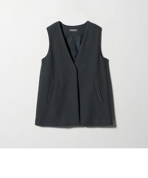 ニットメルトン ミドルジレ ＜A DAY IN THE LIFE＞