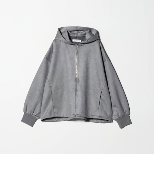 ida sply future active ジップパーカー 希少サイズXS スエードライク