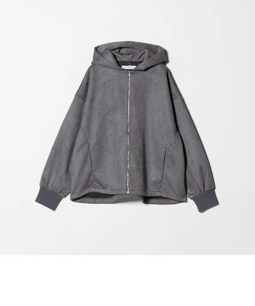 ⭐️最終価格⭐️プリーツプリーズコットンミックスパーカーグレー極美品⭐️ ⭐️最終価格⭐️プリーツプリーズコットンミックスパーカーグレー極美