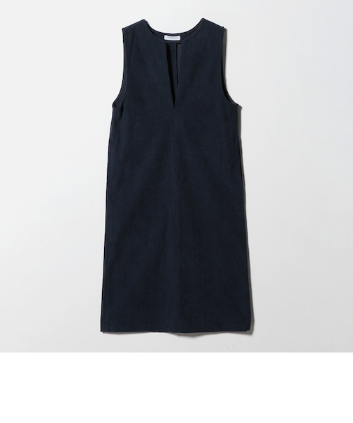 コーデュロイ キーネック ジャンパースカート <A DAY IN THE LIFE>